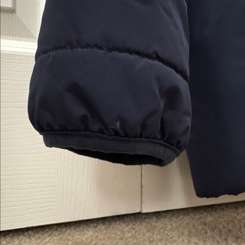 Adidas Navy Puffer Jacket - Picture 7 of 8